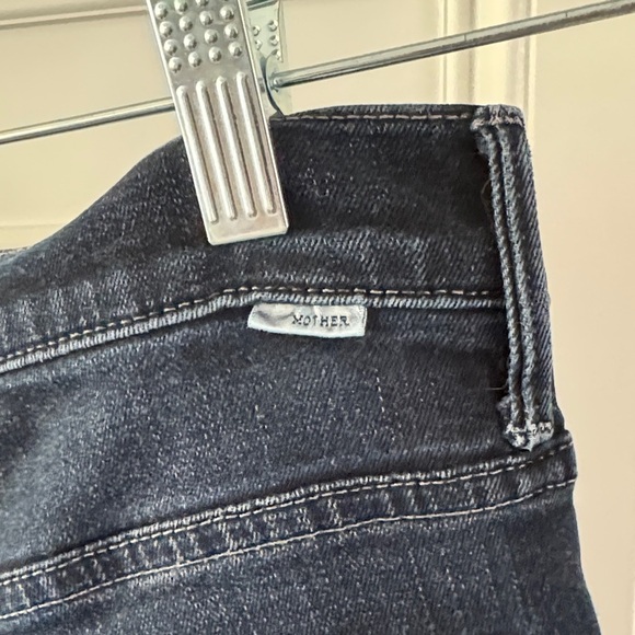 MOTHER Jeans 28 The Stunner Zip Two Step Fray in Last Call Jeans - Picture 4 of 8